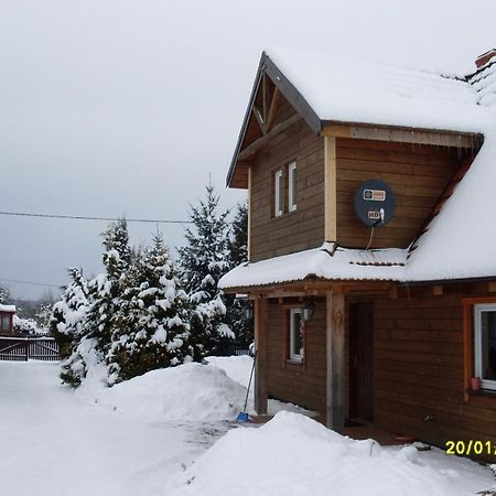 Ferienwohnung Domek Jaskolka Białowieża Exterior foto