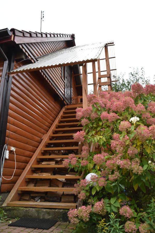 Ferienwohnung Domek Jaskolka Białowieża Exterior foto