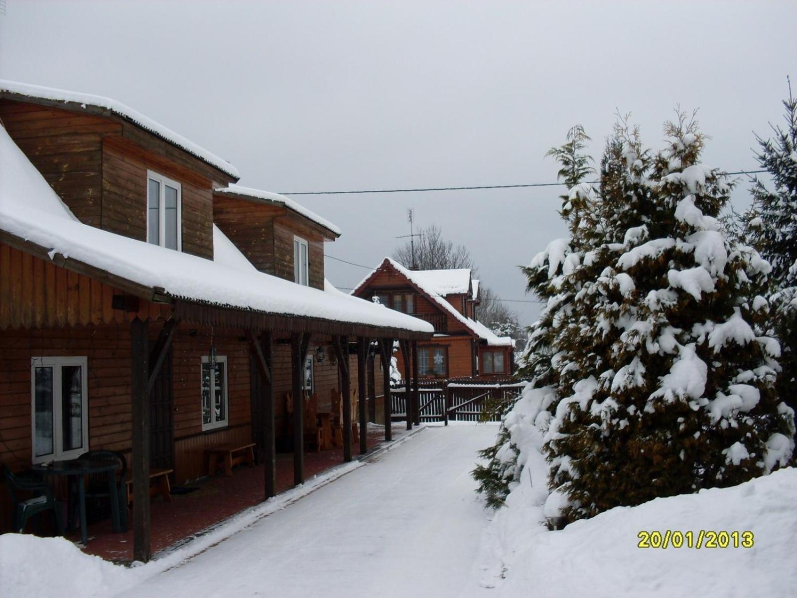 Ferienwohnung Domek Jaskolka Białowieża Exterior foto