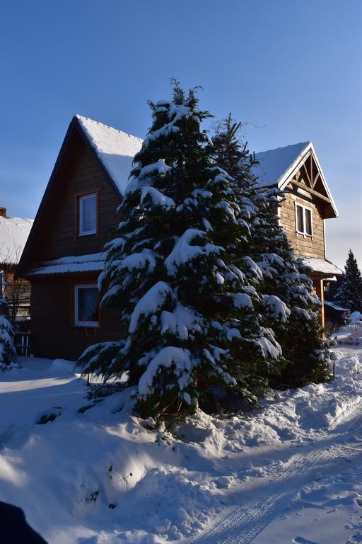 Ferienwohnung Domek Jaskolka Białowieża Exterior foto